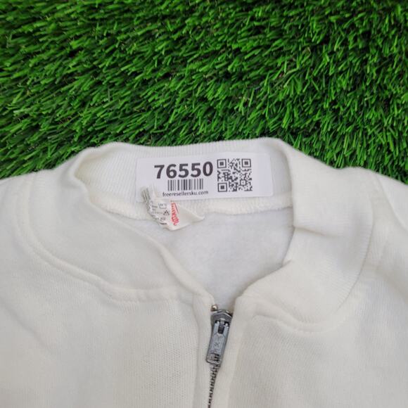 Vintage Sporstwear Zip Sweatshirt Vest Womens Small 18x21 - Picture 8 of 9